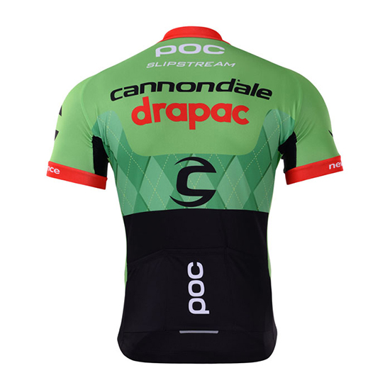 Maglia Cannondale Drapac Manica Corta 2017 verde